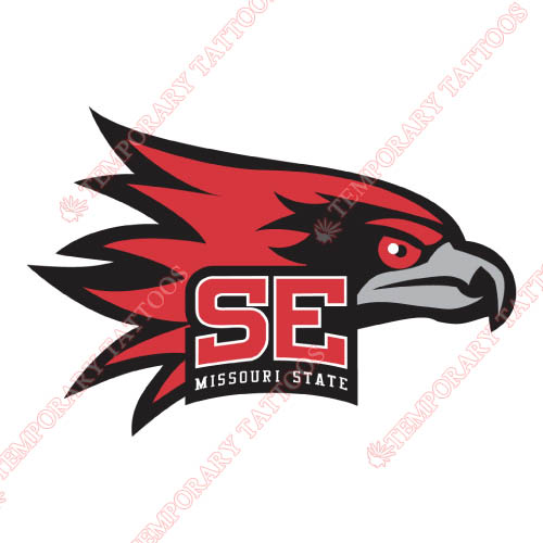 SE Missouri State Redhawks Customize Temporary Tattoos Stickers NO.6143